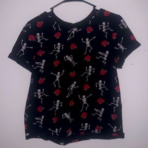 Skelloton/ flower top